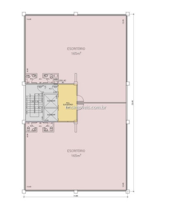 Imagem Sala Comercial para Alugar, 1.780 m² em água Branca - São Paulo