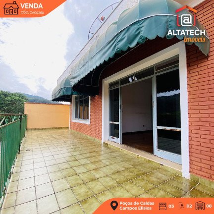 Casa com 3 Quartos à Venda, 250 m² em Campos Eliseos - Poços De Caldas
