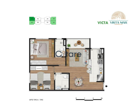 Imagem Apartamento com 2 Quartos à Venda,  em Praia Do Futuro Ii - Fortaleza
