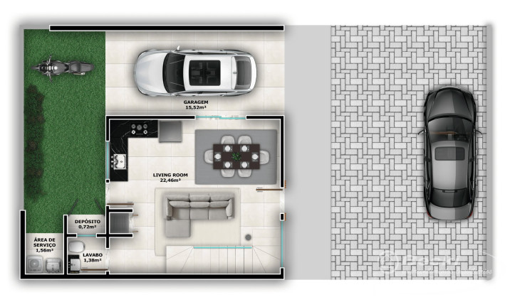 Imagem Casa com 3 Quartos à Venda, 156 m² em Bom Retiro - Joinville