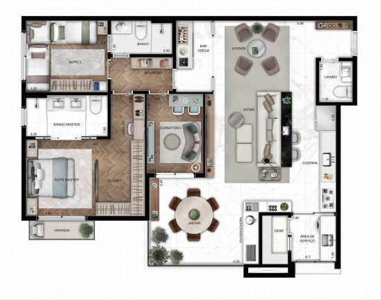 Imagem Cobertura com 3 Quartos à Venda, 183 m² em Lapa - São Paulo