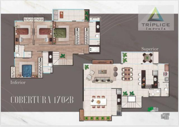 Imagem Apartamento com 3 Quartos à Venda, 97 m² em Granbery - Juiz De Fora