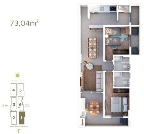 Imagem Apartamento com 3 Quartos à Venda, 130 m² em Forte - Praia Grande
