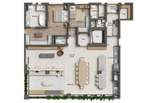 Imagem Cobertura com 3 Quartos à Venda, 354 m² em Moema - São Paulo