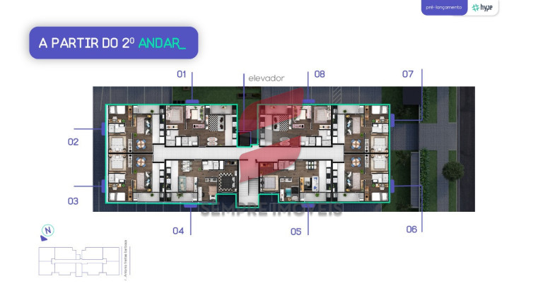 Imagem Apartamento com 2 Quartos à Venda, 48 m² em Capão Raso - Curitiba Imagem Apartamento com 2 Quartos à Venda, 48 m² em Capão Raso - Curitiba