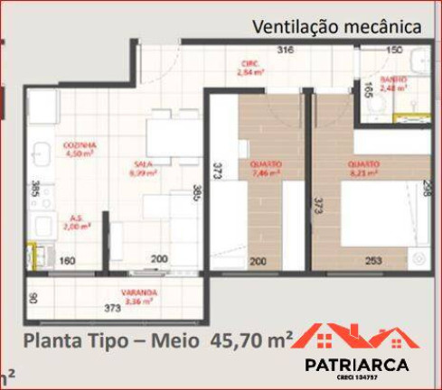 Imagem Apartamento com 2 Quartos à Venda, 45 m² em Jardim Aires Da Costa - Campinas Imagem Apartamento com 2 Quartos à Venda, 45 m² em Jardim Aires Da Costa - Campinas