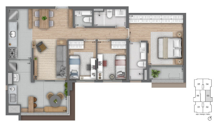 Imagem Apartamento com 3 Quartos à Venda, 93 m² em Vila Mariana - São Paulo Imagem Apartamento com 3 Quartos à Venda, 93 m² em Vila Mariana - São Paulo