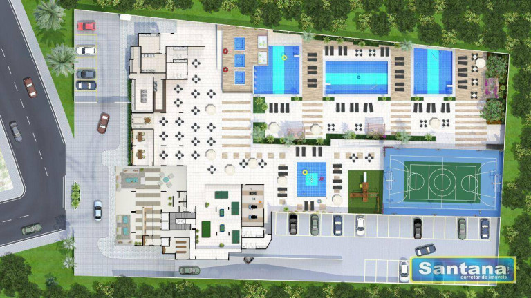 Imagem Apartamento com 1 Quarto à Venda, 44 m² em Parque Jardim Brasil - Caldas Novas Imagem Apartamento com 1 Quarto à Venda, 44 m² em Parque Jardim Brasil - Caldas Novas