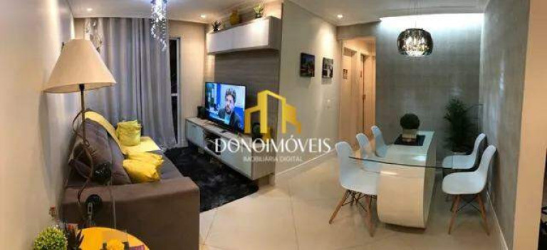 Imagem Apartamento com 3 Quartos à Venda, 60 m² em Parque Erasmo Assunção - Santo André