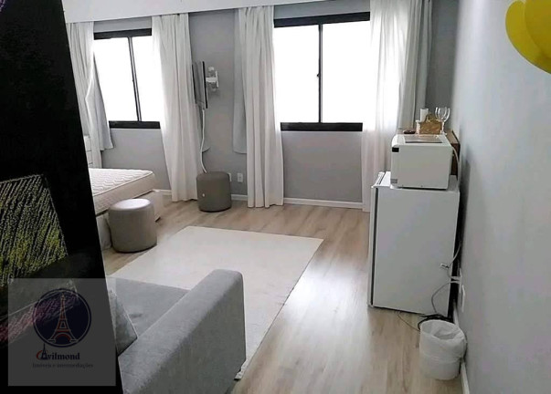 Imagem Apartamento com 1 Quarto para Alugar, 28 m² em Indianópolis - São Paulo Imagem Apartamento com 1 Quarto para Alugar, 28 m² em Indianópolis - São Paulo