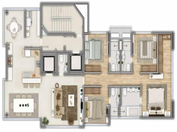 Imagem Imóvel com 4 Quartos à Venda, 145 m² em Centro - Balneário Camboriú