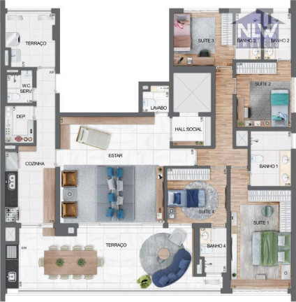 Imagem Apartamento com 3 Quartos à Venda, 136 m² em Vila Mariana - São Paulo