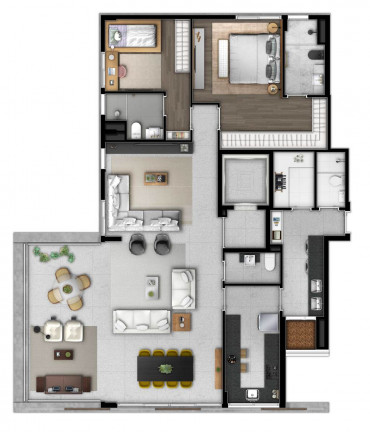 Imagem Apartamento com 3 Quartos à Venda, 161 m² em Campo Belo - São Paulo Imagem Apartamento com 3 Quartos à Venda, 161 m² em Campo Belo - São Paulo