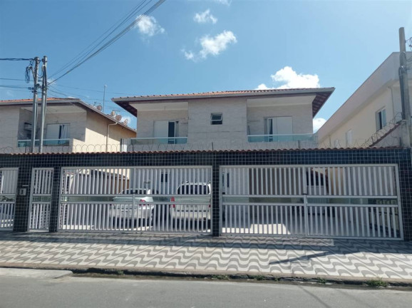 Imagem Casa de Condomínio com 2 Quartos à Venda, 55 m² em Jardim Melvi - Praia Grande
