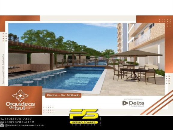 Imagem Apartamento com 2 Quartos à Venda, 57 m² em Jardim Cidade Universitária - João Pessoa