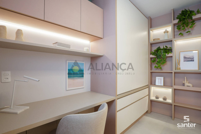 Imagem Apartamento com 2 Quartos à Venda, 55 m² em Santo Antonio - Piçarras