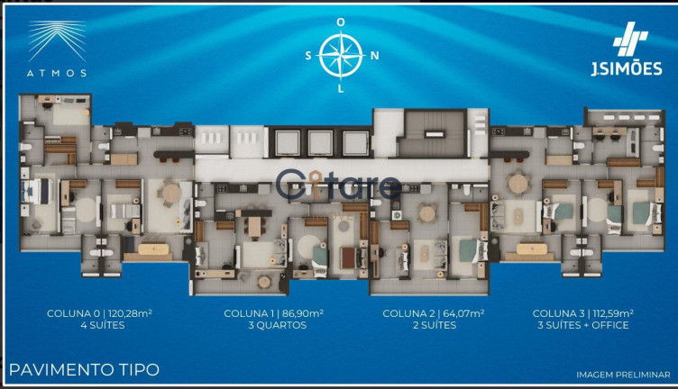 Imagem Apartamento com 2 Quartos à Venda, em Aldeota - Fortaleza Imagem Apartamento com 2 Quartos à Venda, em Aldeota - Fortaleza