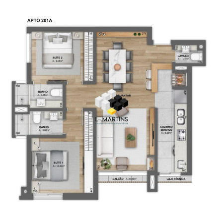 Imagem Apartamento com 2 Quartos à Venda, 54 m² em Bavária - Gramado Imagem Apartamento com 2 Quartos à Venda, 54 m² em Bavária - Gramado