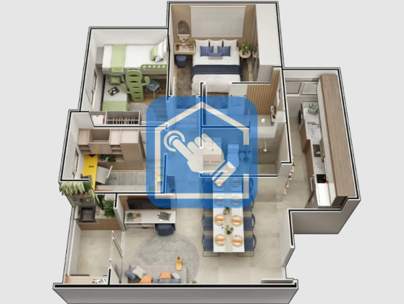 Imagem Apartamento com 3 Quartos à Venda, 55 m² em Moóca - São Paulo