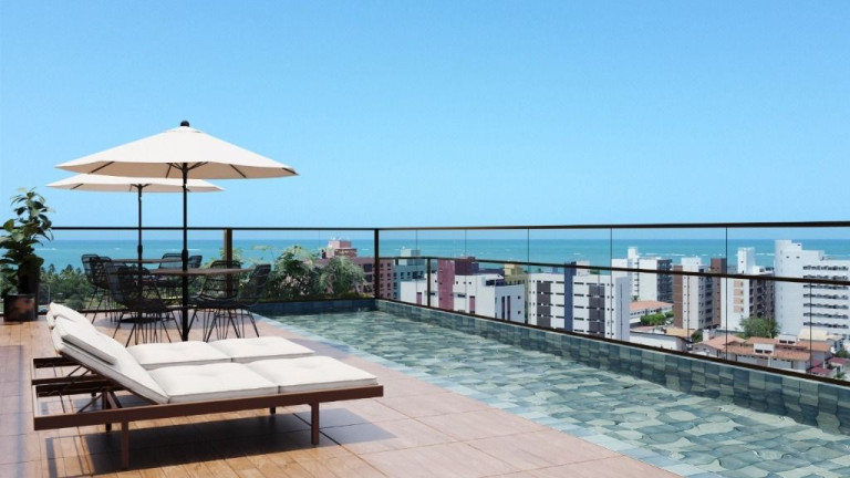 Imagem Apartamento com 3 Quartos à Venda, 69 m² em Ponta De Campina - Cabedelo