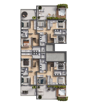 Imagem Apartamento com 2 Quartos à Venda, 66 m² em Portão - Curitiba