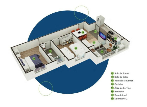 Imagem Apartamento com 2 Quartos à Venda, em Remanso Campineiro - Hortolândia Imagem Apartamento com 2 Quartos à Venda, em Remanso Campineiro - Hortolândia