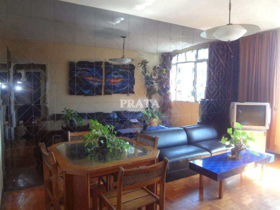 Apartamento com 2 Quartos à Venda, 120 m² em Gonzaga - Santos