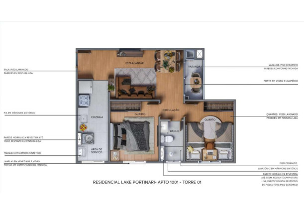 Imagem Apartamento com 2 Quartos à Venda, 44 m² em Jardim Morumbi - Londrina Imagem Apartamento com 2 Quartos à Venda, 44 m² em Jardim Morumbi - Londrina