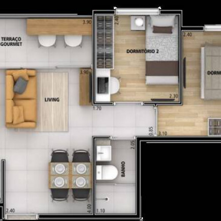 Imagem Apartamento com 100 Quartos à Venda, 1 m² em Carandiru - São Paulo Imagem Apartamento com 100 Quartos à Venda, 1 m² em Carandiru - São Paulo