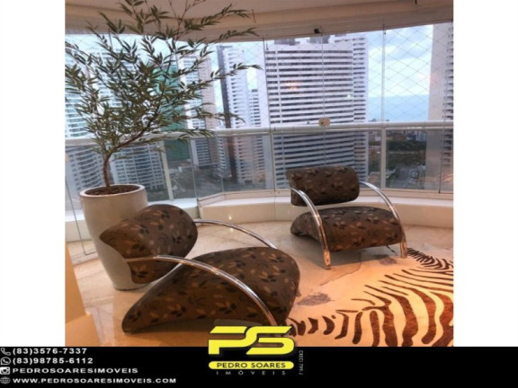Imagem Apartamento com 5 Quartos à Venda, 235 m² em Altiplano Cabo Branco - João Pessoa