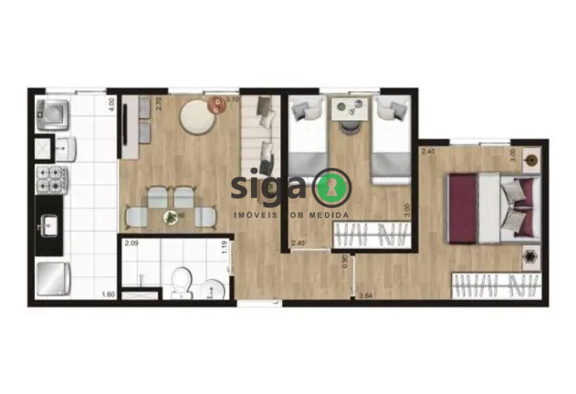 Imagem Apartamento com 2 Quartos à Venda, 40 m² em Vila Andrade - São Paulo Imagem Apartamento com 2 Quartos à Venda, 40 m² em Vila Andrade - São Paulo