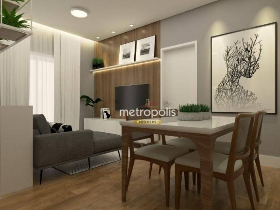 Imagem Apartamento com 2 Quartos à Venda, 88 m² em Osvaldo Cruz - São Caetano Do Sul