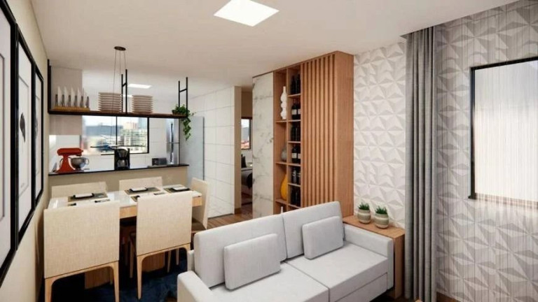 Apartamento com 2 Quartos à Venda, 52 m² em Arvoredo - Contagem