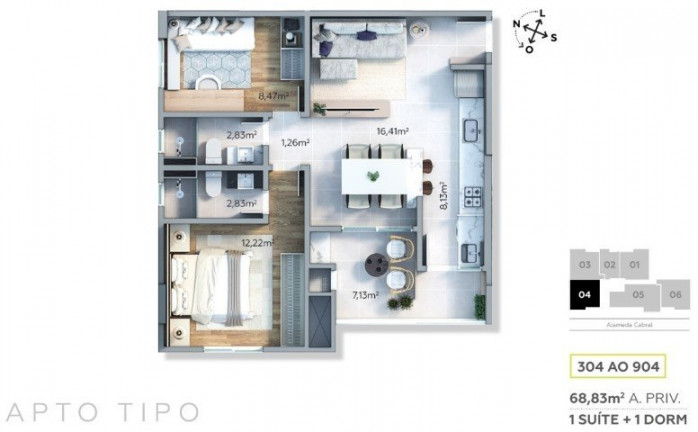 Imagem Cobertura com 2 Quartos à Venda, 133 m² em São Francisco - Curitiba Imagem Cobertura com 2 Quartos à Venda, 133 m² em São Francisco - Curitiba