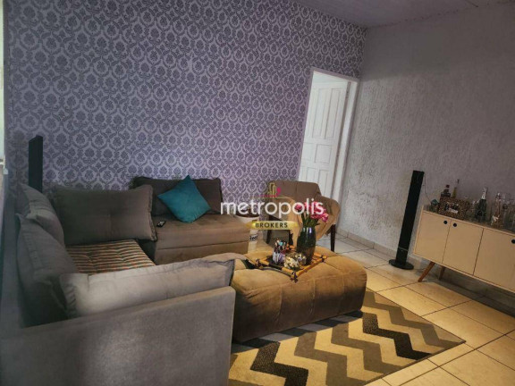 Imagem Casa com 1 Quarto à Venda, 90 m² em Santa Maria - Santo André