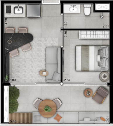 Imagem Apartamento à Venda, 27 m² em Jardim Paulista - São Paulo Imagem Apartamento à Venda, 27 m² em Jardim Paulista - São Paulo
