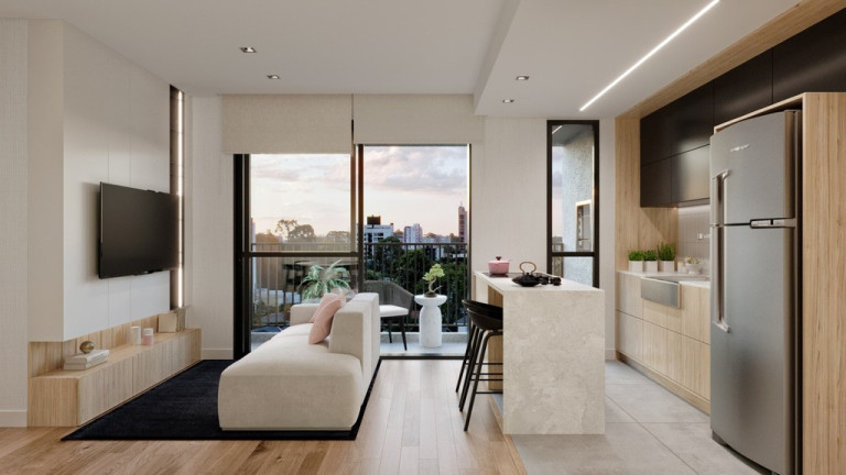 Imagem Apartamento com 3 Quartos à Venda, 71 m² em Bacacheri - Curitiba