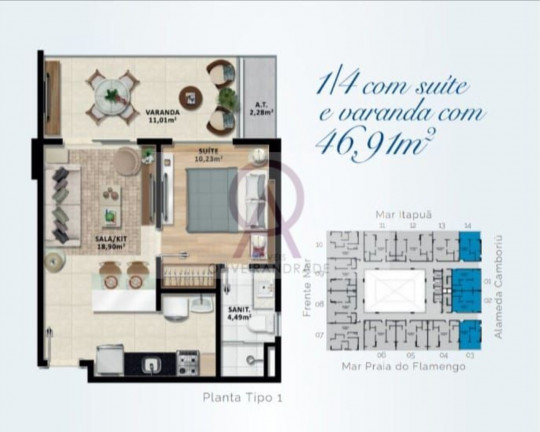 Imagem Imóvel com 1 Quarto à Venda, 46 m² em Stella Maris - Salvador Imagem Imóvel com 1 Quarto à Venda, 46 m² em Stella Maris - Salvador