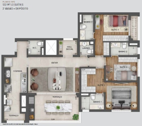Imagem Apartamento com 3 Quartos à Venda, 122 m² em Vila Clementino - São Paulo Imagem Apartamento com 3 Quartos à Venda, 122 m² em Vila Clementino - São Paulo