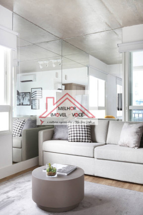 Apartamento com 1 Quarto para Alugar, 63 m² em Cidade Monções - São Paulo