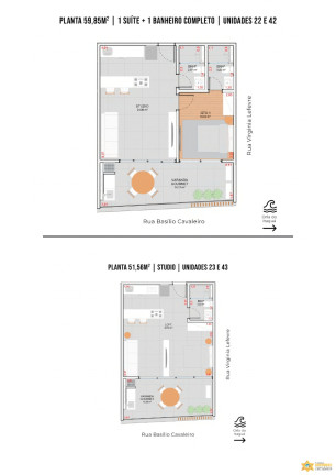 Imagem Apartamento com 1 Quarto à Venda, 77 m² em Acaraú - Ubatuba