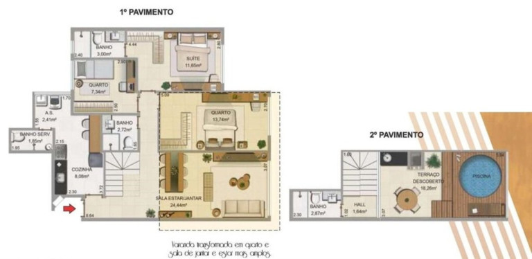 Imagem Imóvel com 3 Quartos à Venda, 86 m² em Recreio Dos Bandeirantes - Rio De Janeiro