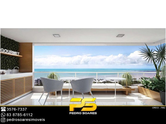 Imagem Apartamento com 4 Quartos à Venda, 156 m² em Altiplano Cabo Branco - João Pessoa Imagem Apartamento com 4 Quartos à Venda, 156 m² em Altiplano Cabo Branco - João Pessoa