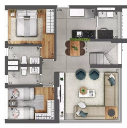 Imagem Apartamento com 3 Quartos à Venda, 111 m² em Perdizes - São Paulo