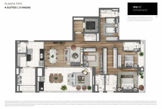 Imagem Apartamento com 3 Quartos à Venda, 141 m² em Perdizes - São Paulo