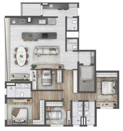 Imagem Cobertura com 4 Quartos à Venda, 345 m² em Moema - São Paulo