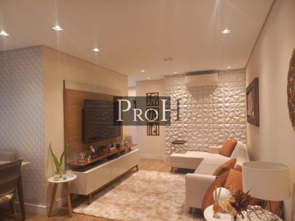 Imagem Apartamento com 3 Quartos à Venda, 96 m² em Vila Scarpelli - Santo André