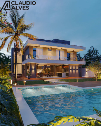 Imagem Casa de Condomínio com 4 Quartos à Venda, 214 m² em Papagaio - Feira De Santana