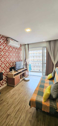 Apartamento com 1 Quarto à Venda, 50 m² em Vila Mathias - Santos