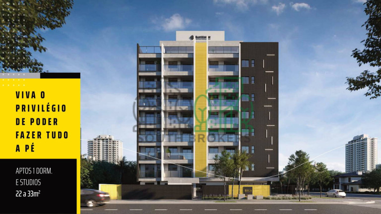 Apartamento com 1 Quarto à Venda, 30 m² em Mercês - Curitiba
